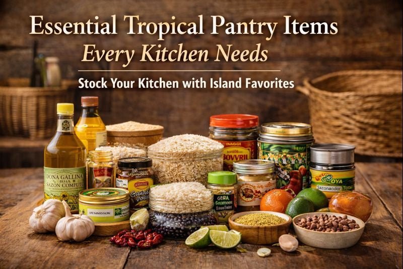 Essential Tropical Pantry Items Every Kitchen Needs - TropischeSupermarkt.nl