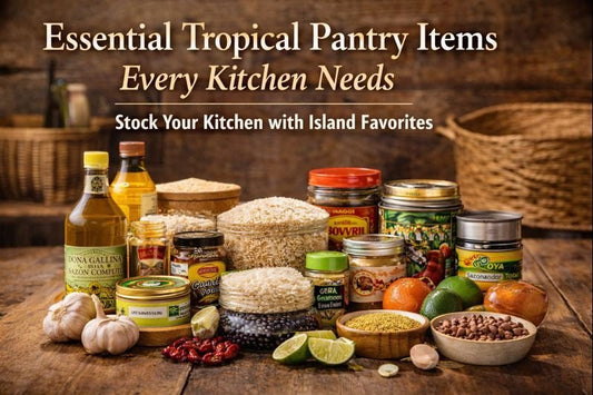 Essential Tropical Pantry Items Every Kitchen Needs - TropischeSupermarkt.nl