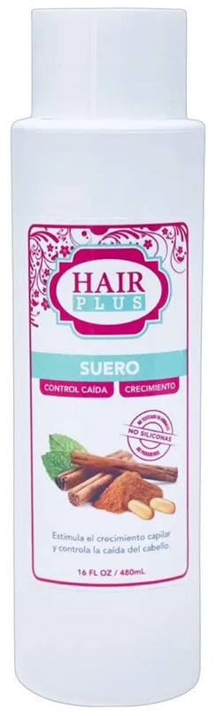 hairplus suero 16oz - TropischeSupermarkt.nl