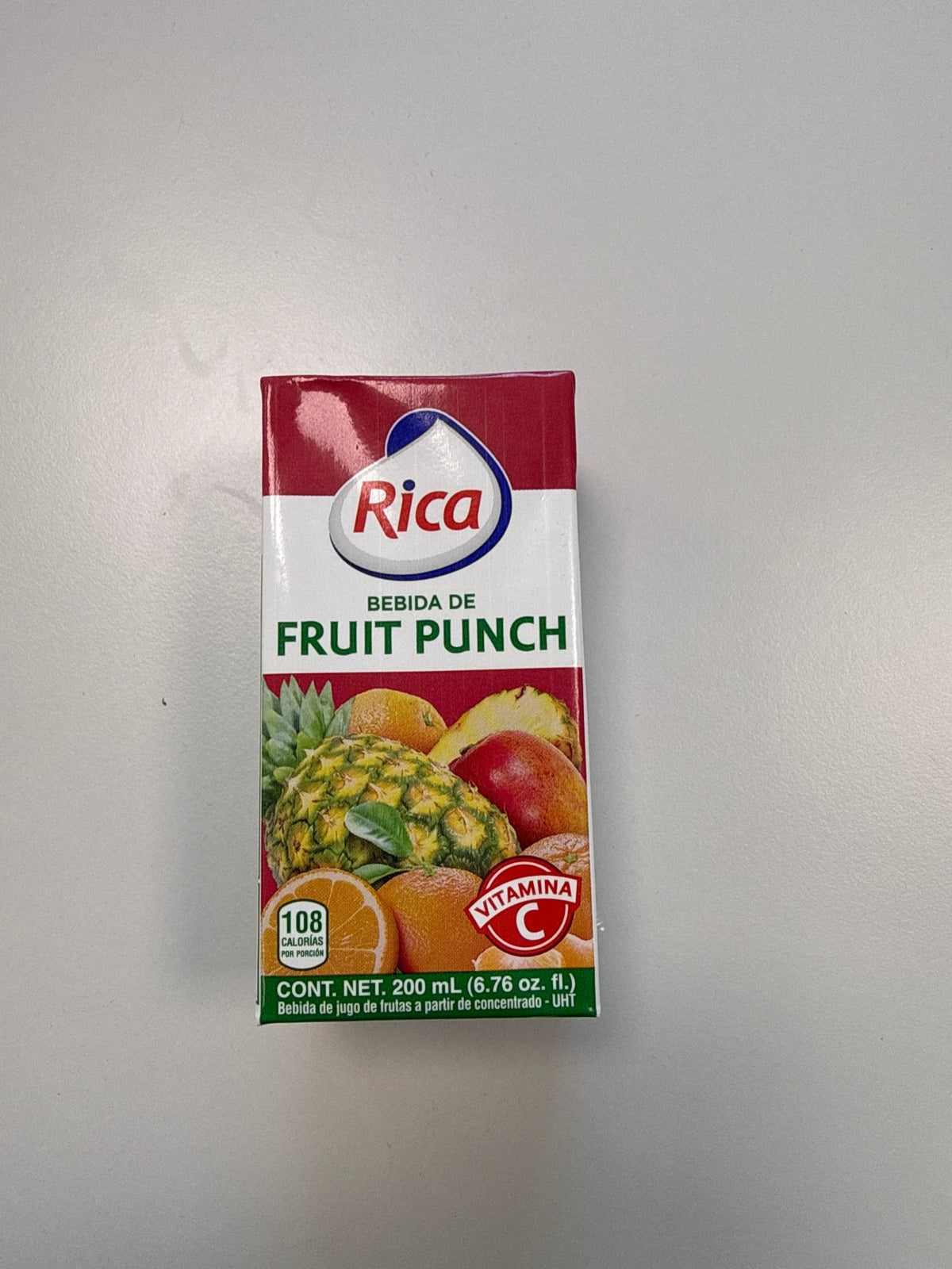 Rica Fruit Punch Juice Drink 200ml - TropischeSupermarkt.nl